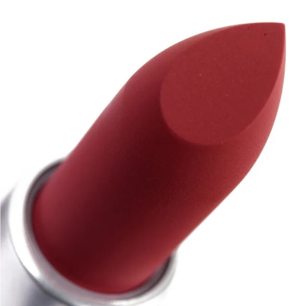 COPY - MAC Lipstick Powder Kiss 🌹 STAY CURIOUS 🌹 Muted Pinky Red 🌹 Full Size 3g…